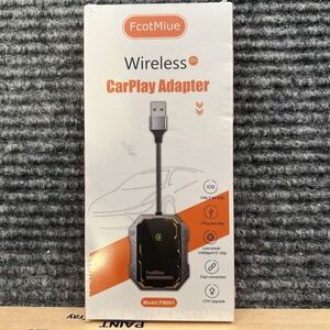 CarPlay Wireless Adapter Plug & Play IOS Only Fast Connection OTA Upgrade NIB